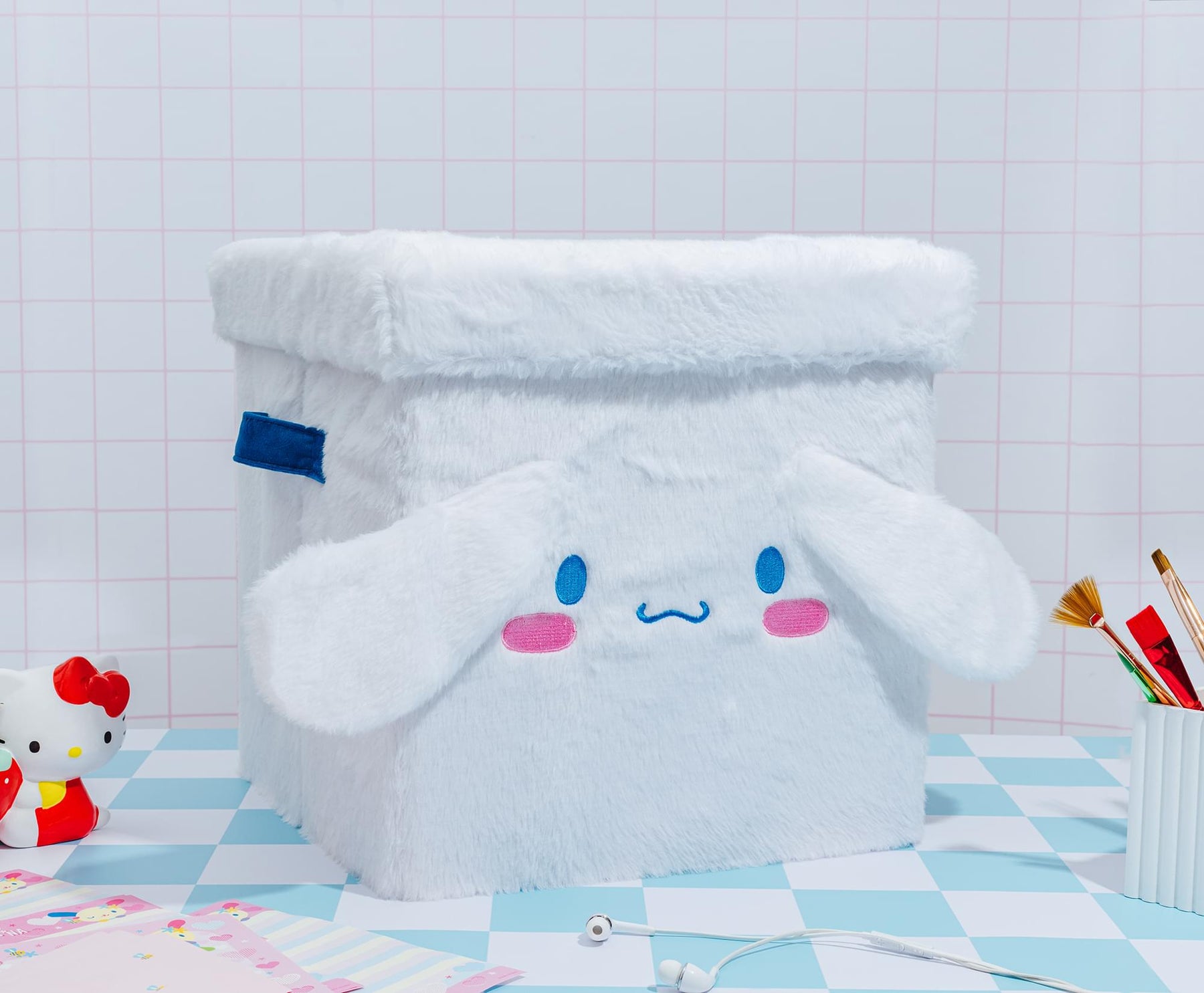 Sanrio Cinnamoroll 13 x 13 Inch Plush Storage Cube