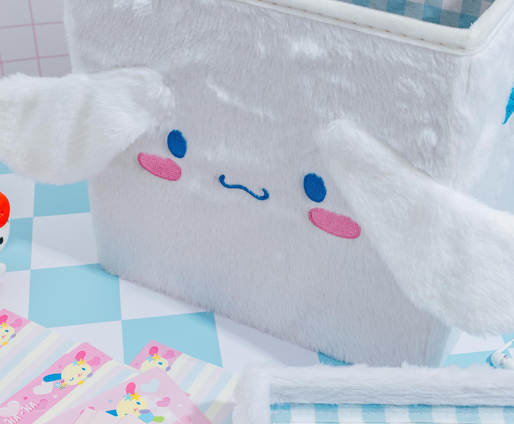 Sanrio Cinnamoroll 13 x 13 Inch Plush Storage Cube