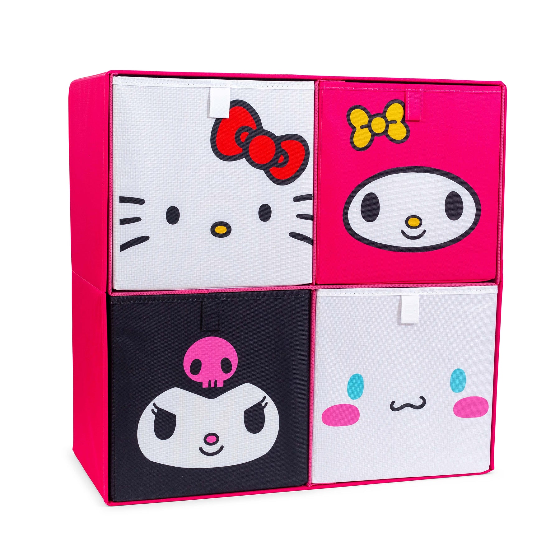 Sanrio Hello Kitty and Friends 11-Inch Storage Bins | Set of 4