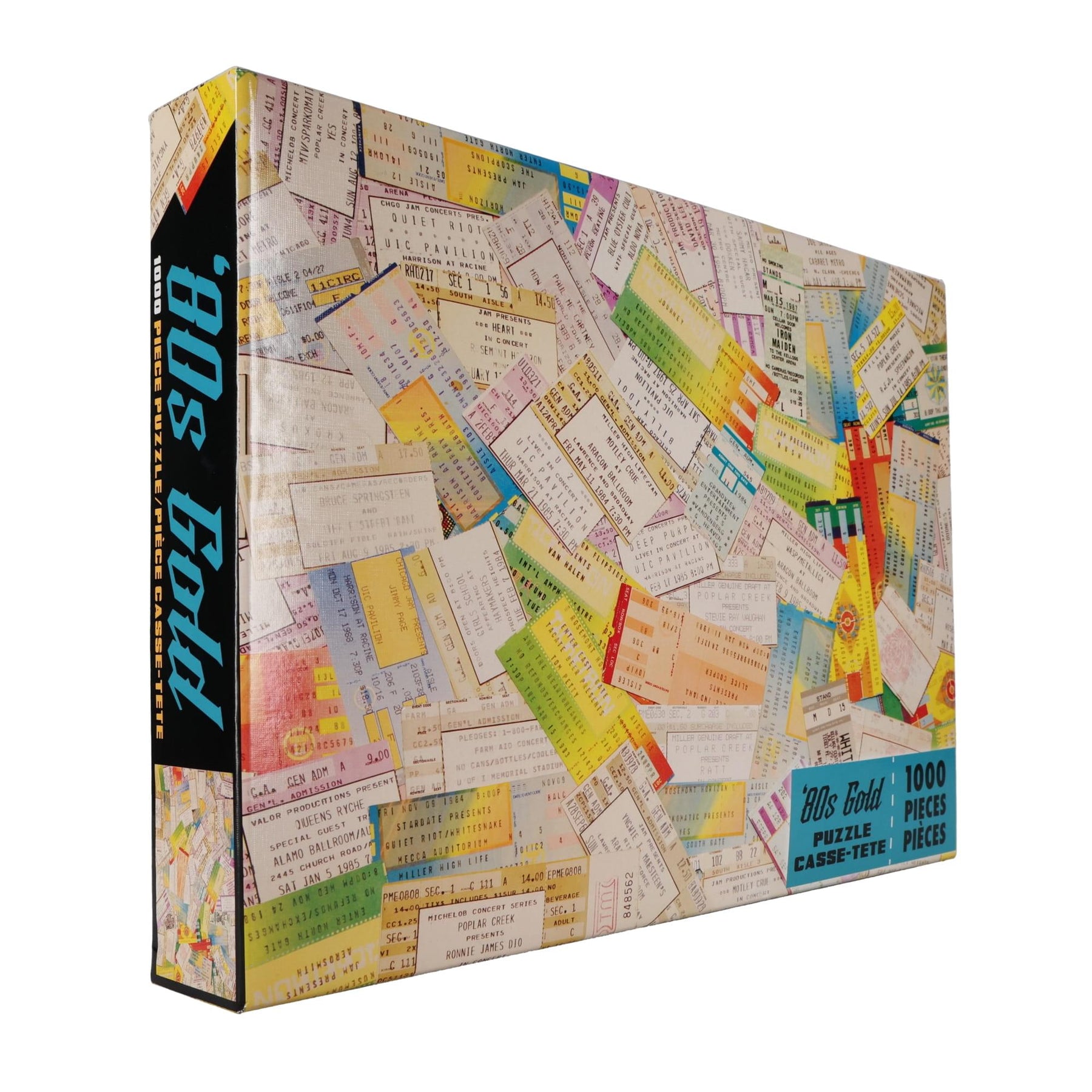 80s Gold 1000 Piece Jigsaw Puzzle