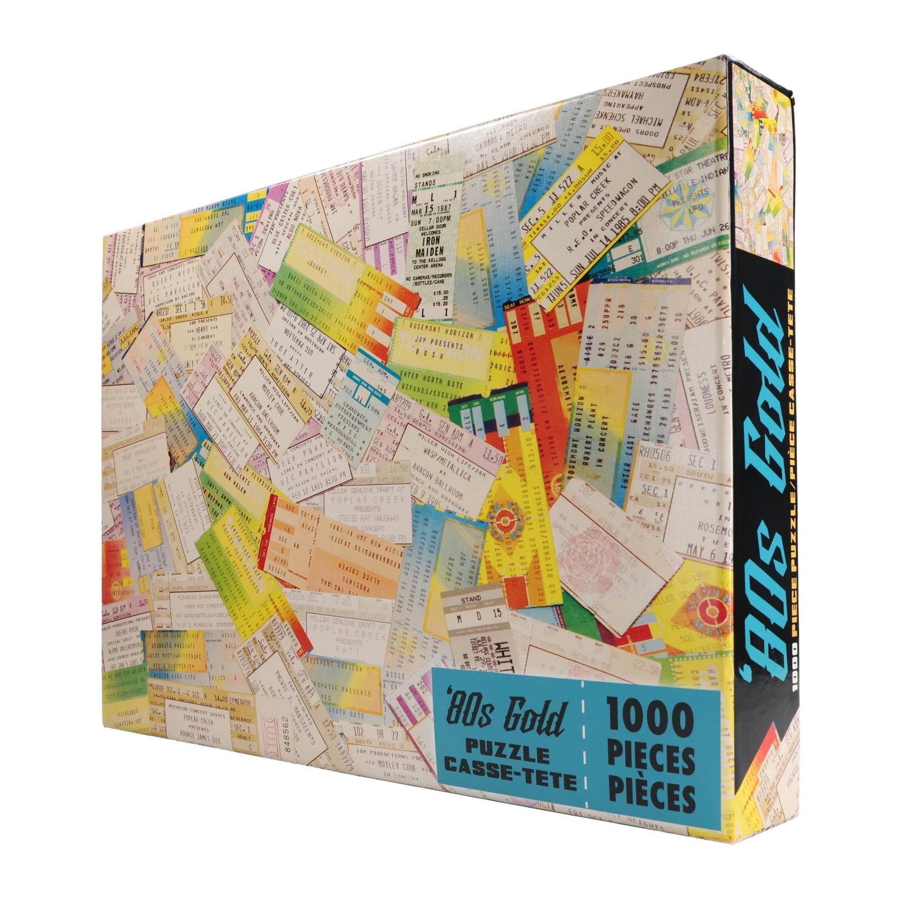 80s Gold 1000 Piece Jigsaw Puzzle