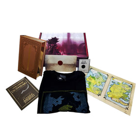 Game of Thrones 20th Anniversary Collectible Gift Box w/ Book | Shirt