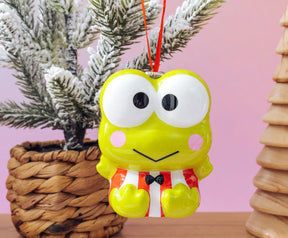 Sanrio Keroppi 4-Inch Shatterproof Decoupage Ornament