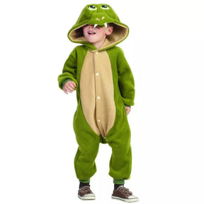 Funsies Kigurumi Ness Dragon Fleece Jumpsuit Costume Child Toddler