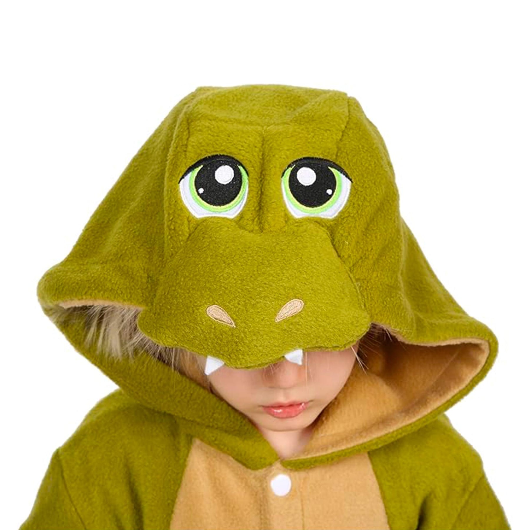 Funsies Kigurumi Ness Dragon Fleece Jumpsuit Costume Child Toddler