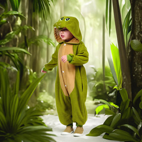 Funsies Kigurumi Ness Dragon Fleece Jumpsuit Costume Child Toddler