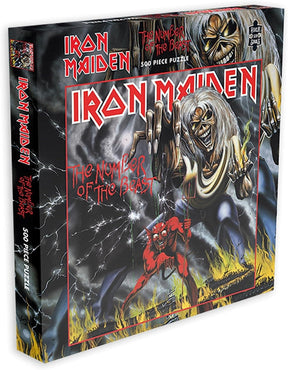 Iron Maiden Number Of The Beast 500 Piece Jigsaw Puzzle