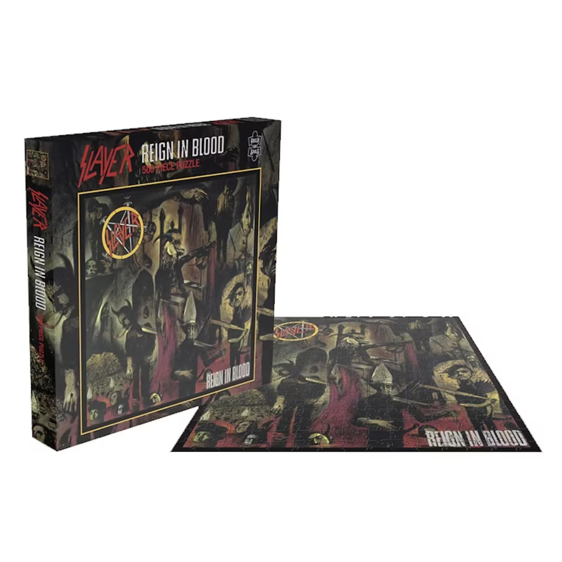 Slayer Reign In Blood 500 Piece Jigsaw Puzzle