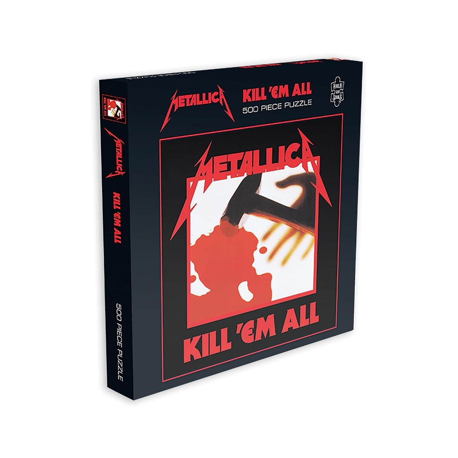 Metallica Kill Em All 500 Piece Jigsaw Puzzle