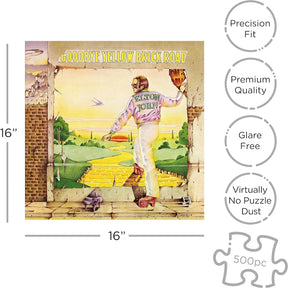 Elton John Goodbye Yellow Brick Road 500 Piece Jigsaw Puzzle