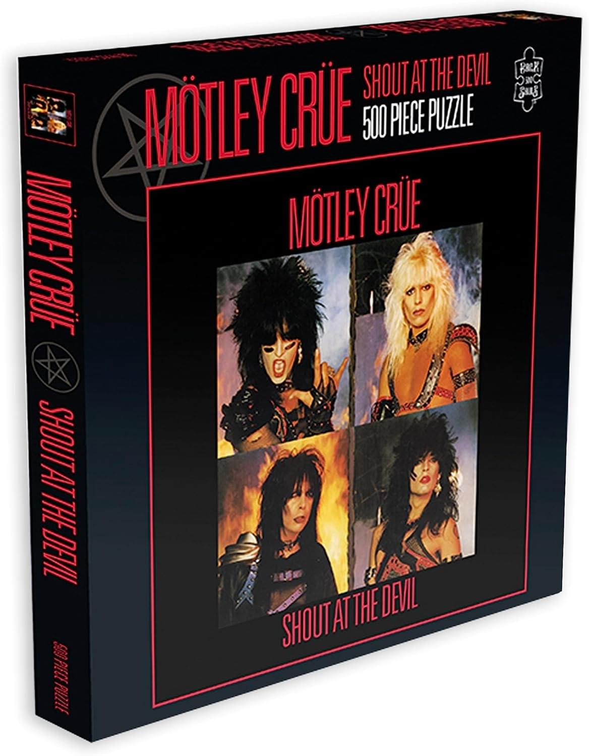 Motley Crue Shout At The Devil 500 Piece Jigsaw Puzzle