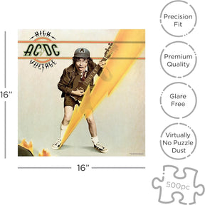 AC/DC High Voltage 500 Piece Jigsaw Puzzle