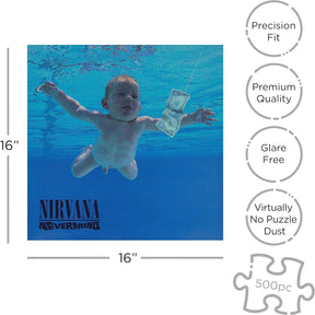 Nirvana Nevermind 500 Piece Jigsaw Puzzle