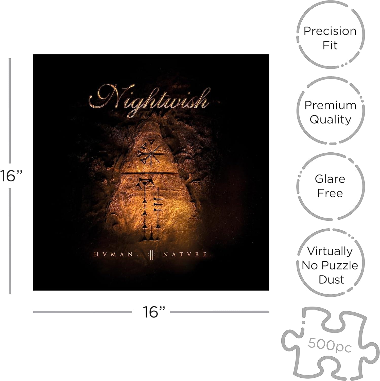 Nightwish Human Nature 500 Piece Jigsaw Puzzle