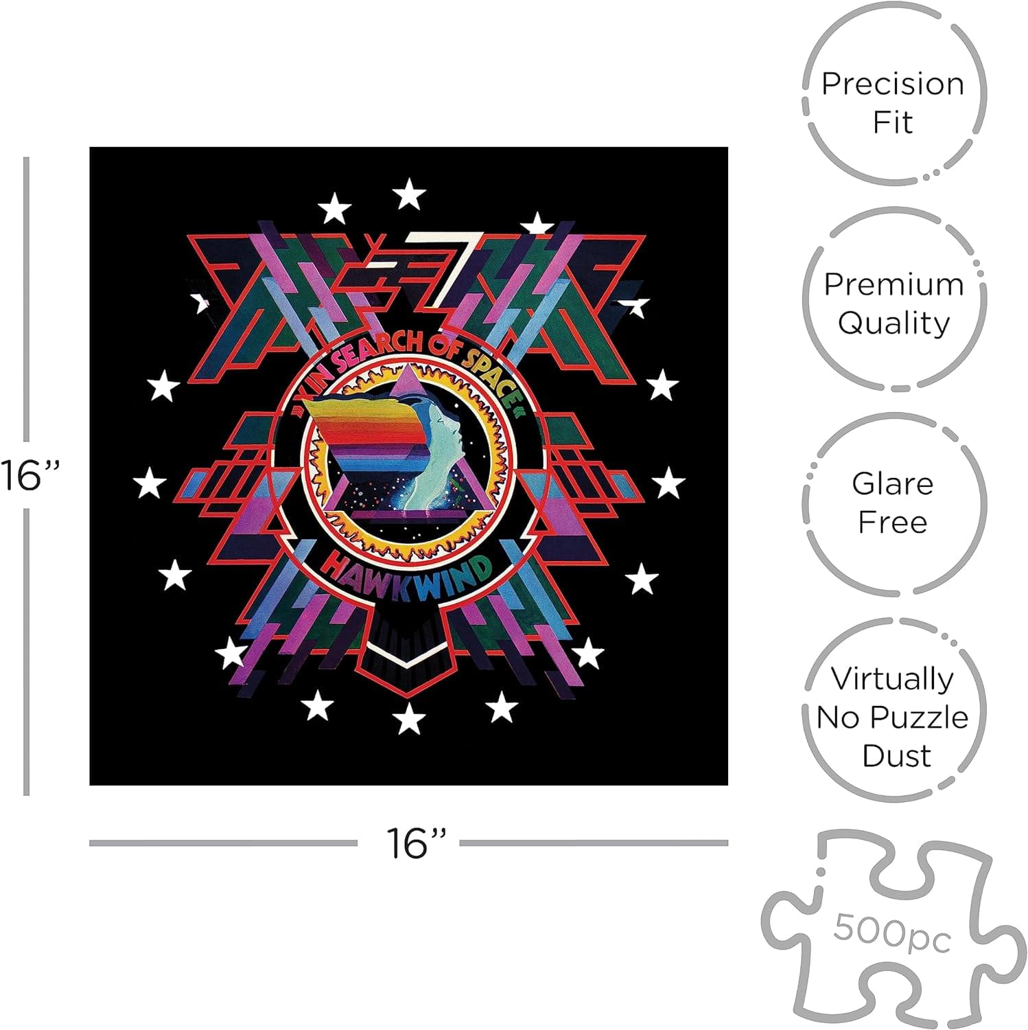 Hawkwind In Search Of Space 500 Piece Jigsaw Puzzle