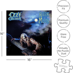 Ozzy Osbourne Bark At The Moon 500 Piece Jigsaw Puzzle