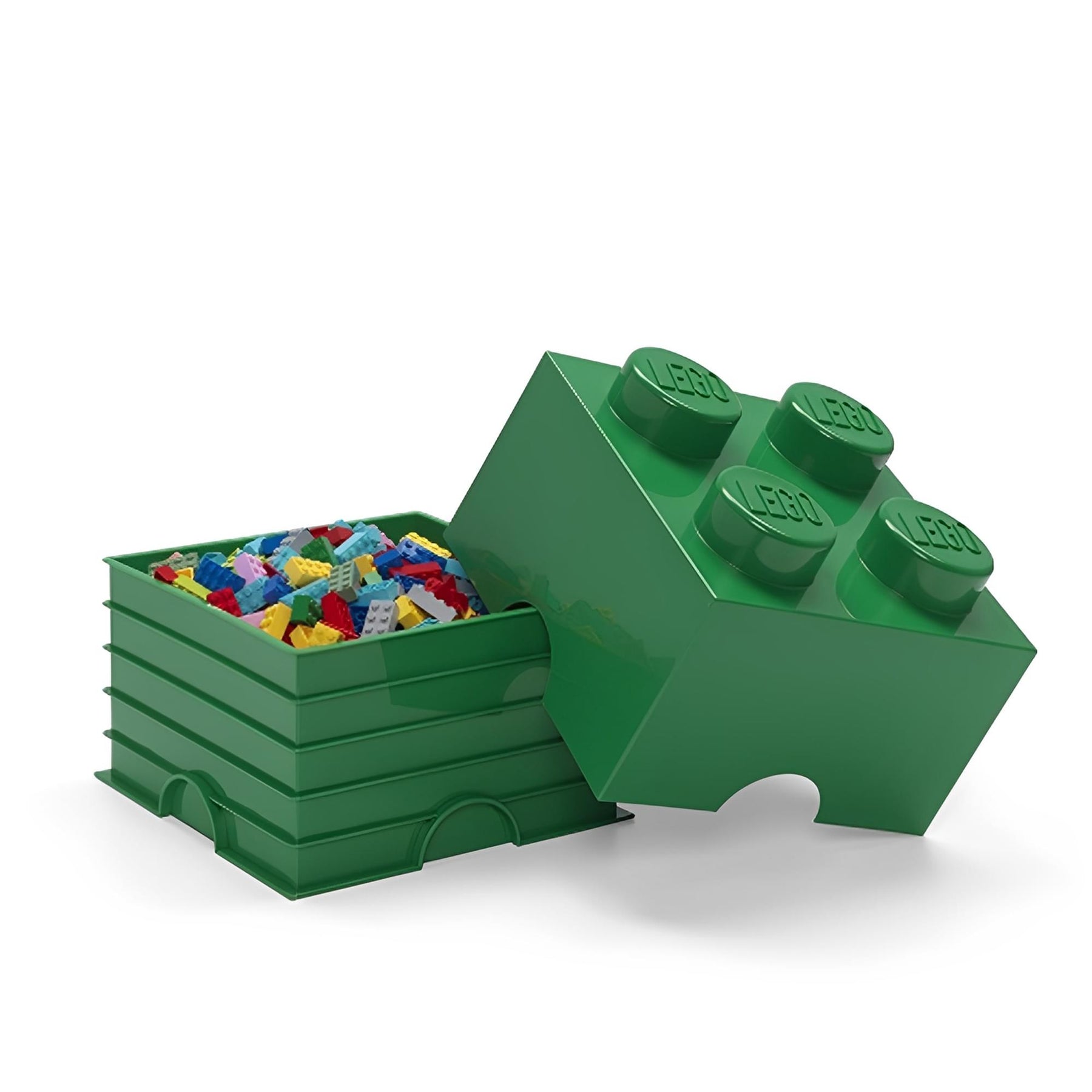 LEGO Storage Brick 4, Dark Green