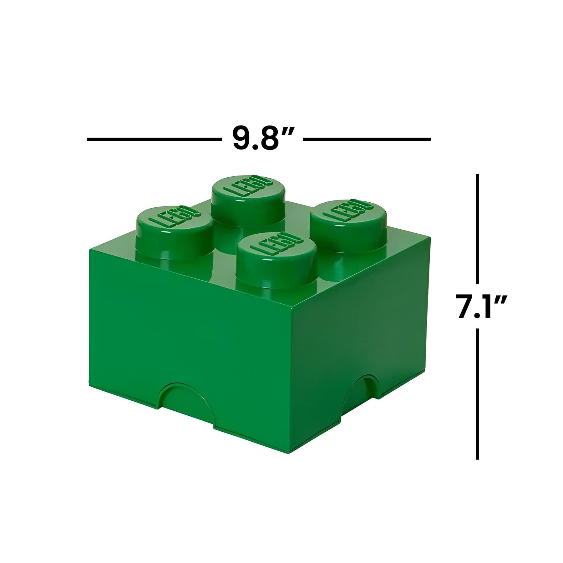 LEGO Storage Brick 4, Dark Green