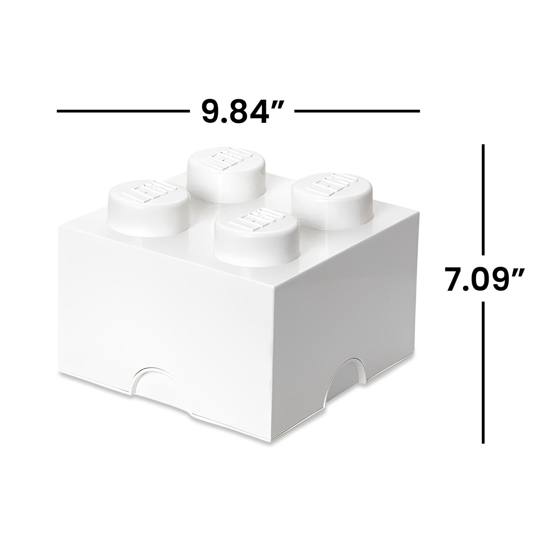 LEGO Storage Brick 4, White