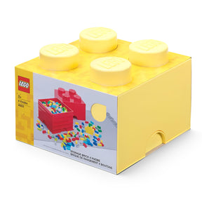 LEGO Storage Brick 4, Cool Yellow