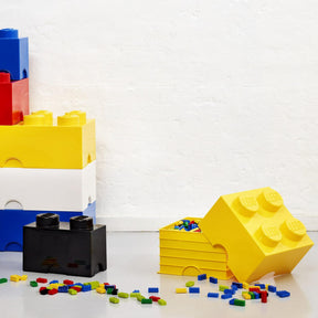 LEGO Storage Brick 4, Cool Yellow