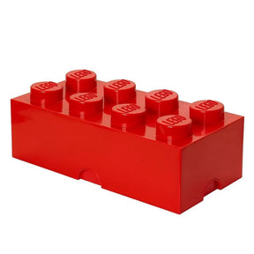 LEGO Storage Brick 8, Bright Red