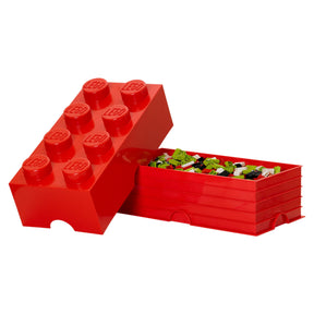 LEGO Storage Brick 8, Bright Red