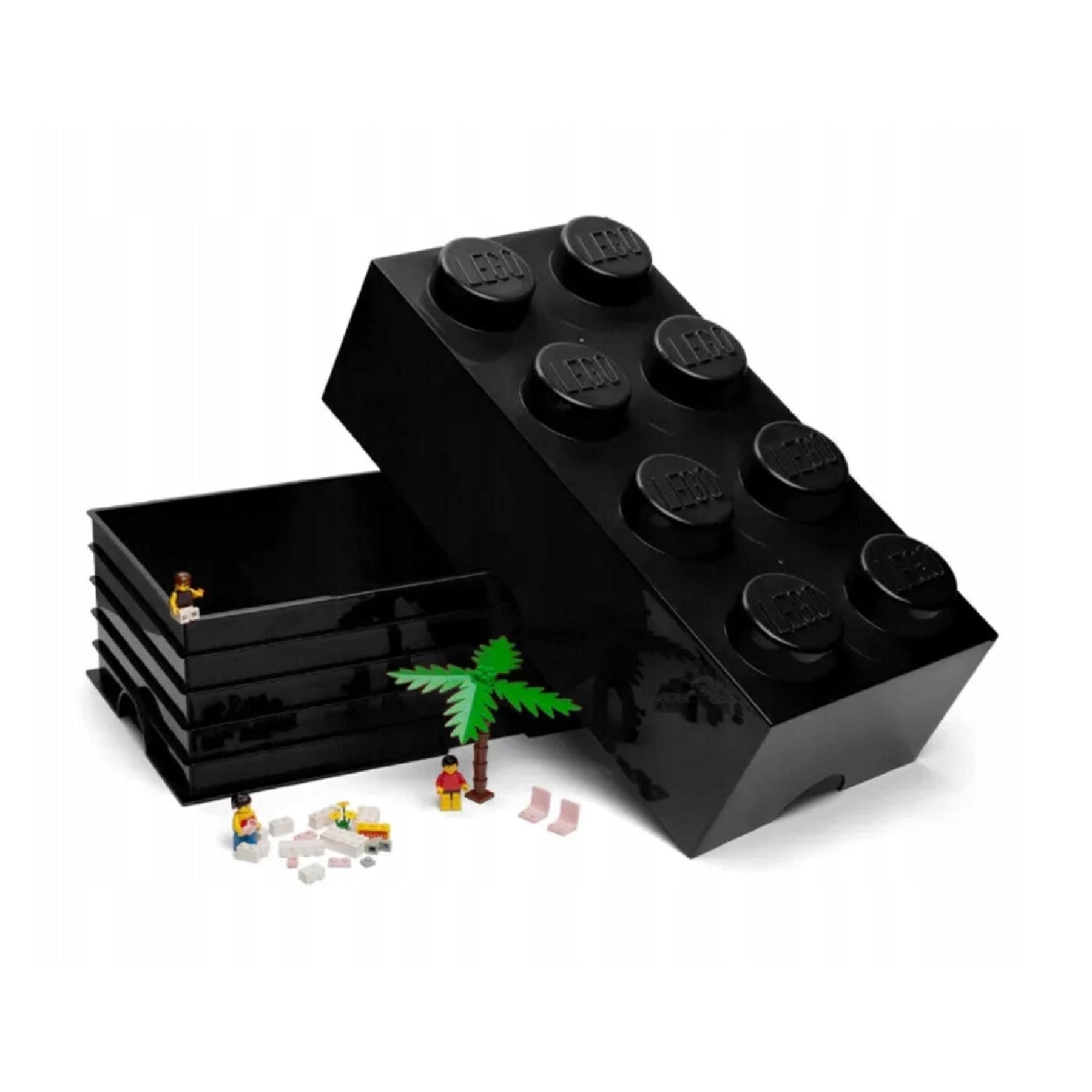 LEGO Storage Brick 8, Black