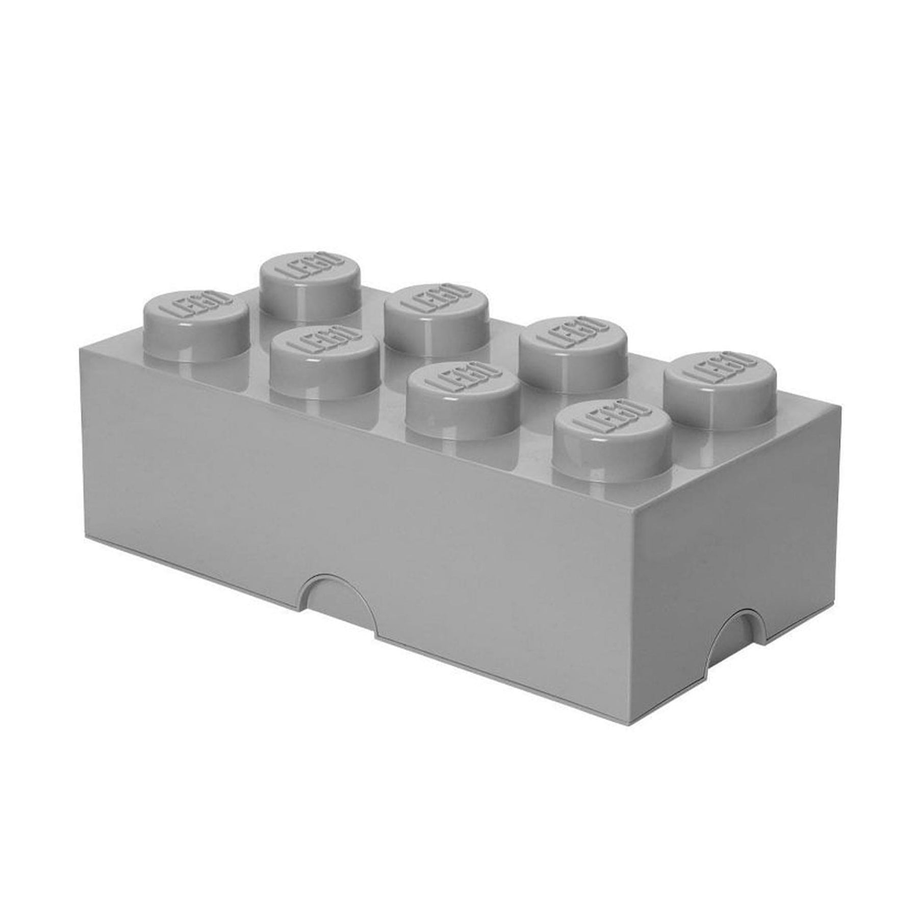 LEGO Storage Brick 8, Stone Grey