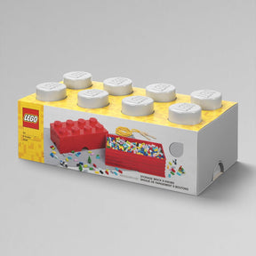 LEGO Storage Brick 8, Stone Grey