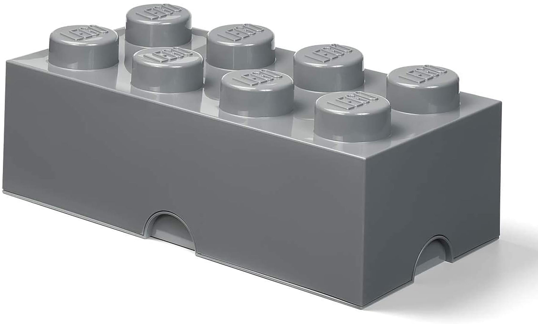 LEGO Storage Brick 8 | Dark Stone Grey