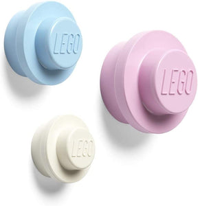 LEGO Wall Hanger Set |  Pink | Blue | White