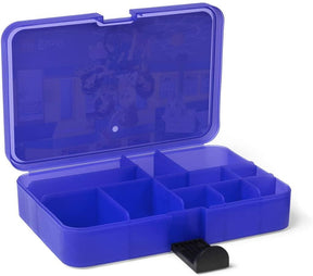 LEGO Sorting Box Brick Storage with Organizing Dividers | Blue