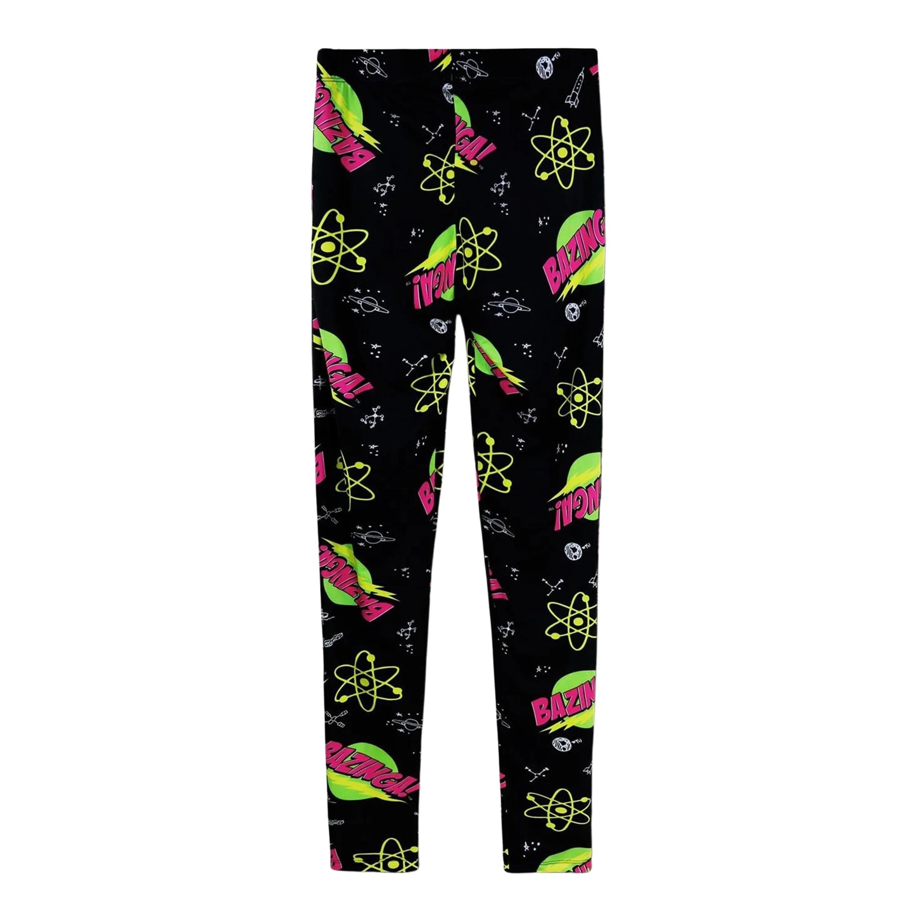 Big Bang Theory Braniac Bazinga Leggings Adult