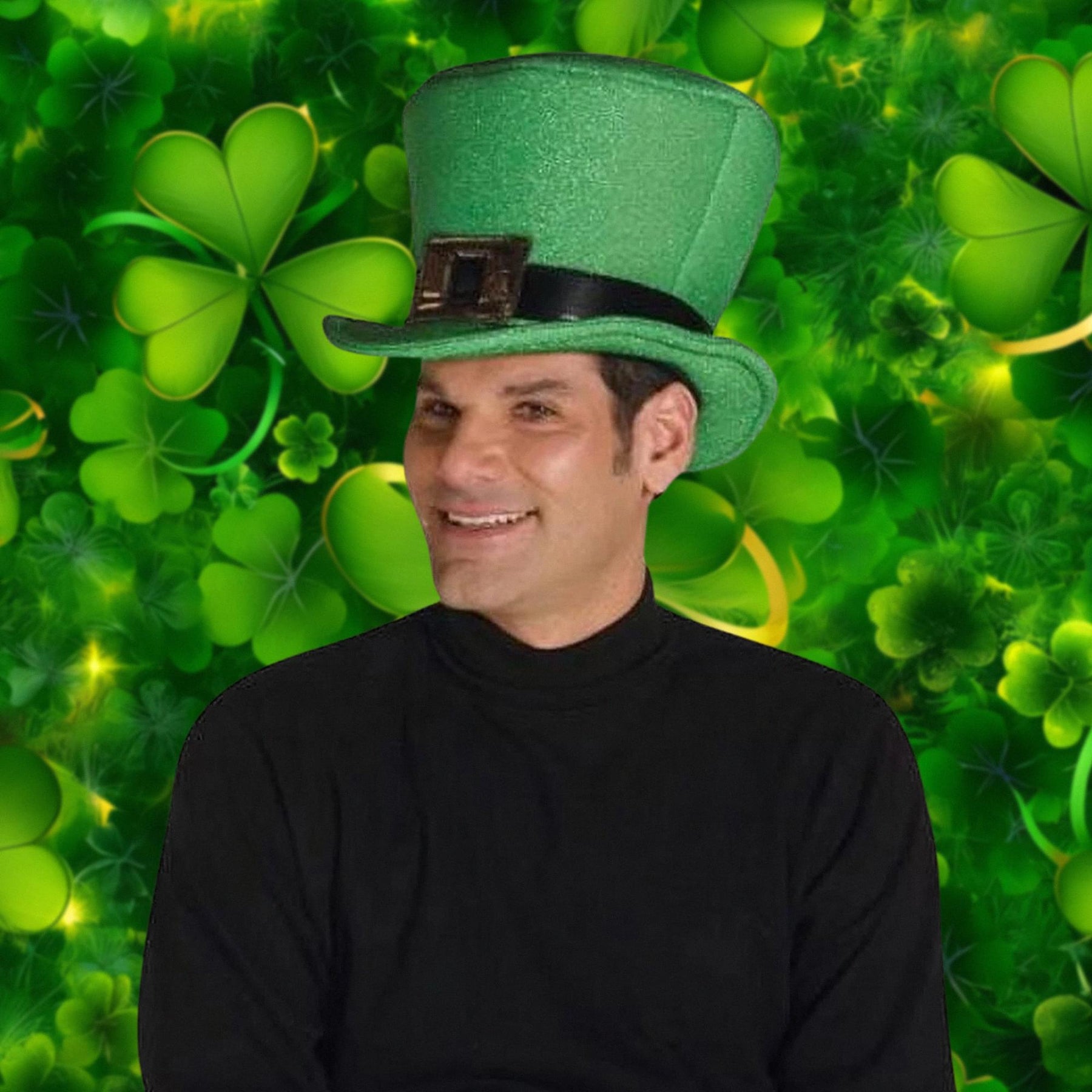 St. Patrick's Day Costume Irish Top Hat Adult