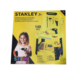 Stanley Jr. Workbench Mega Tool Set | 140 Pieces