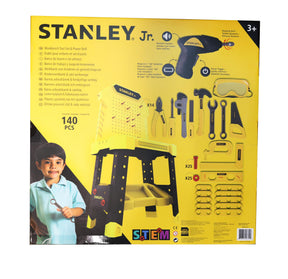 Stanley Jr. Workbench Mega Tool Set | 140 Pieces