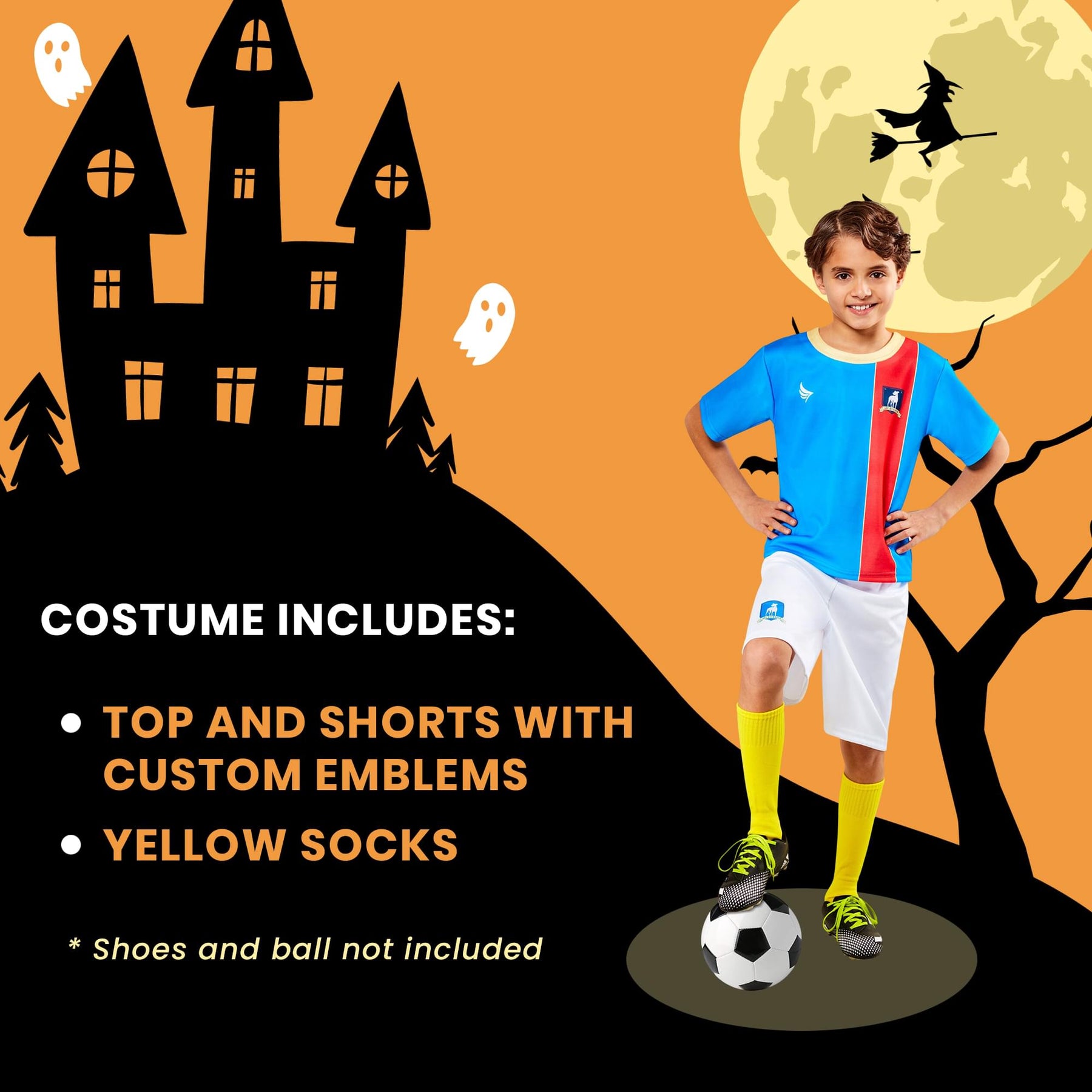 Ted Lasso AFC Richmond Soccer Uniform Child Costume