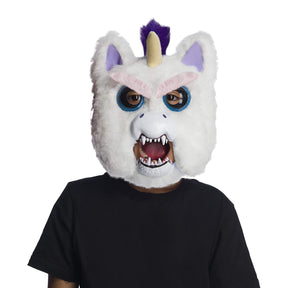 Feisty Pets Glenda Glitterpoop Unicorn Child Costume Mask