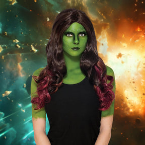 Guardians of the Galaxy Vol 2 Gamora Wig Adult Costume Accessory