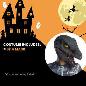 Jurassic World: Fallen Kingdom Blue Velociraptor 3/4 Child Costume Mask