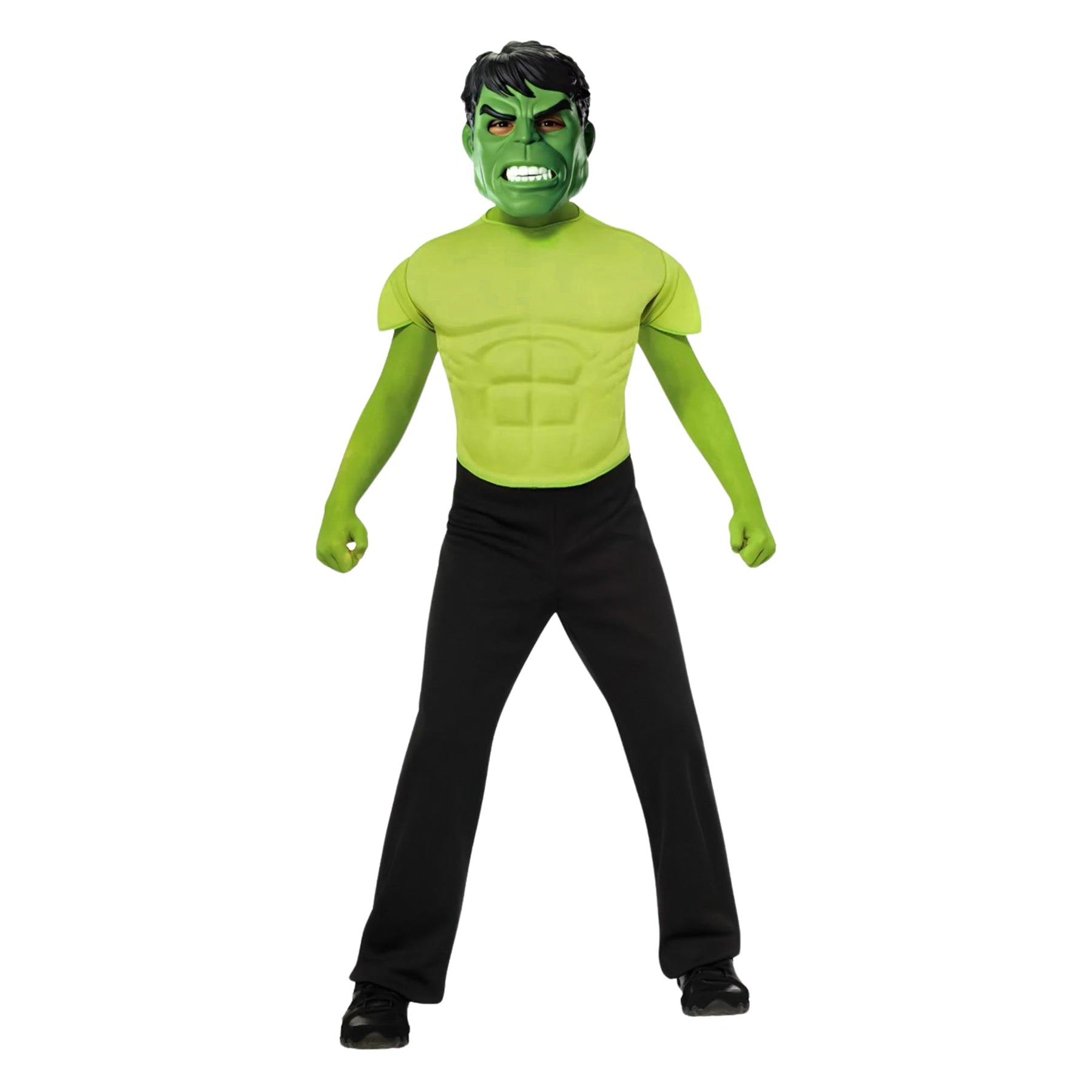 Avengers Assemble Marvel Hulk Muscle Chest Shirt Child Costume