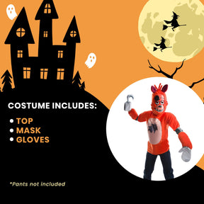 Five Nights At Freddy's Foxy Costume Top Child