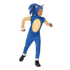 Sonic The Hedgehog Jumpsuit & Mask Costume Child