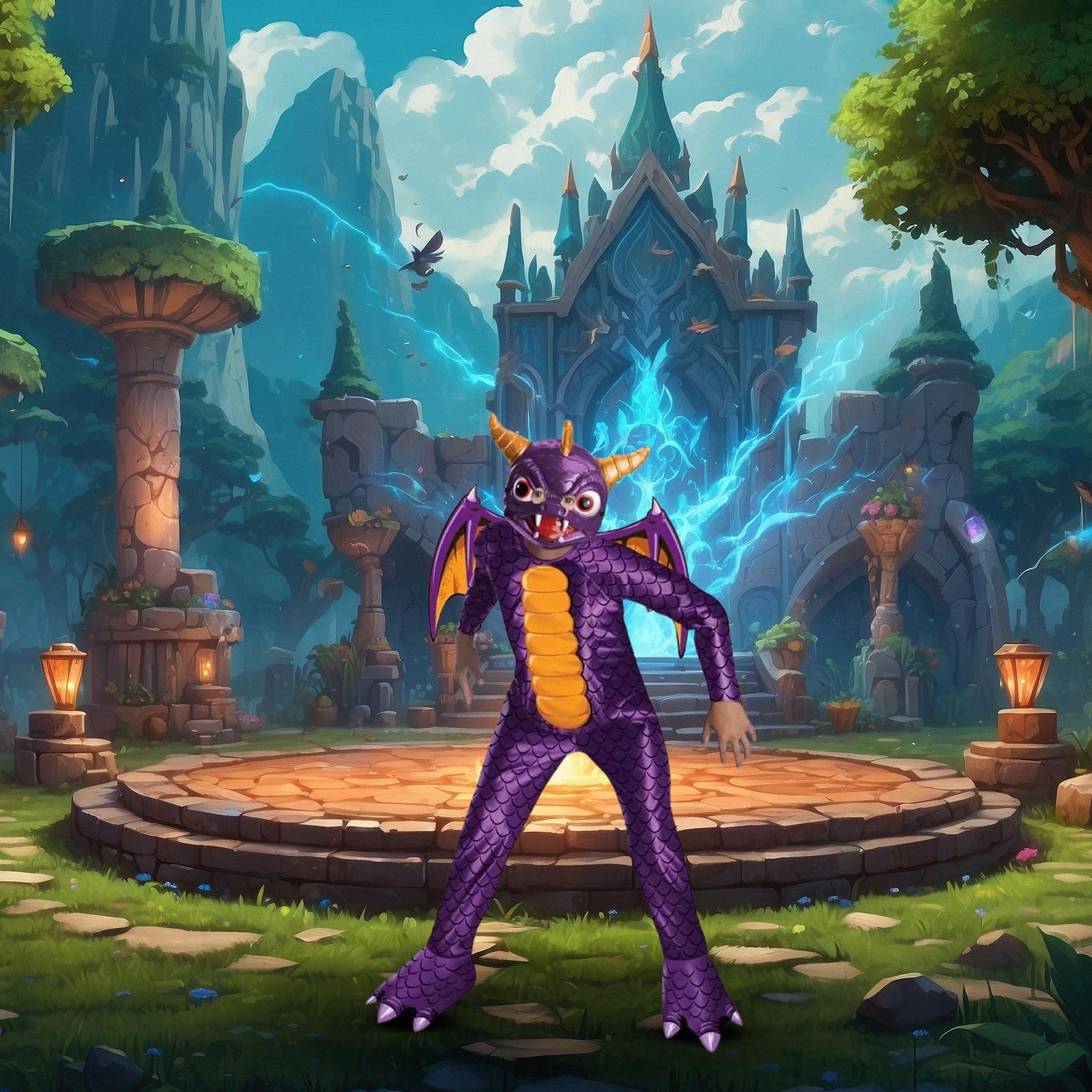 Skylanders Spyro Costume Child