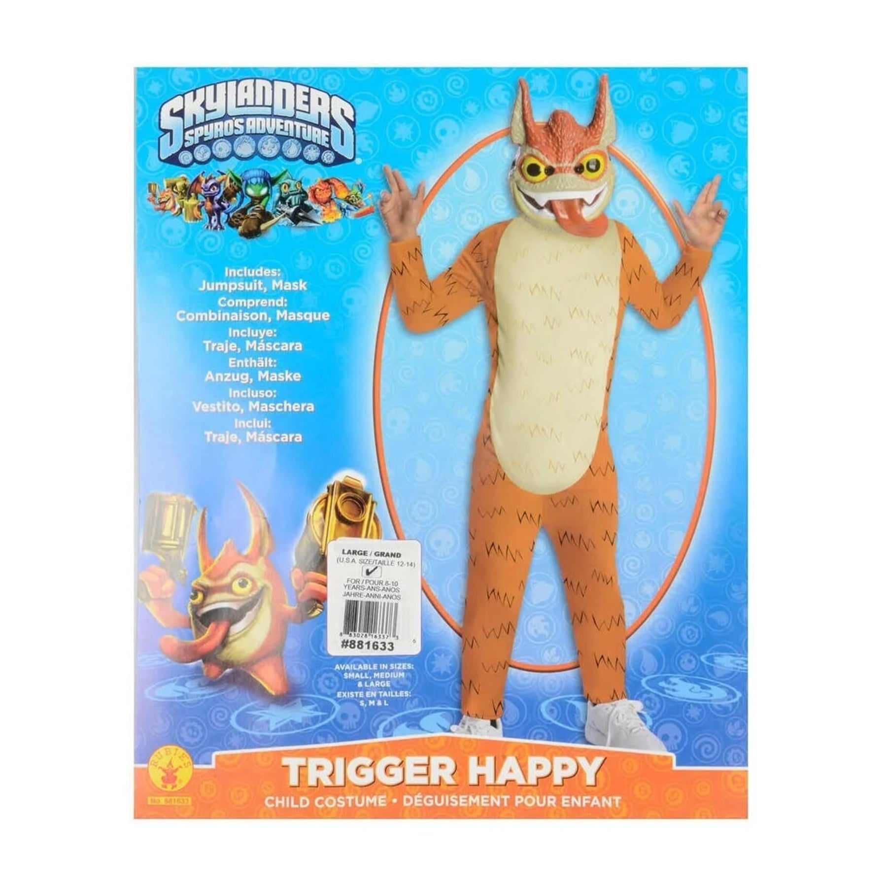 Skylanders Trigger Happy Costume Child