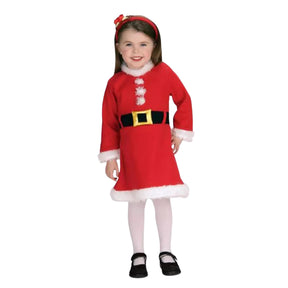 Santa Girl Costume Infant 6-12 Mos