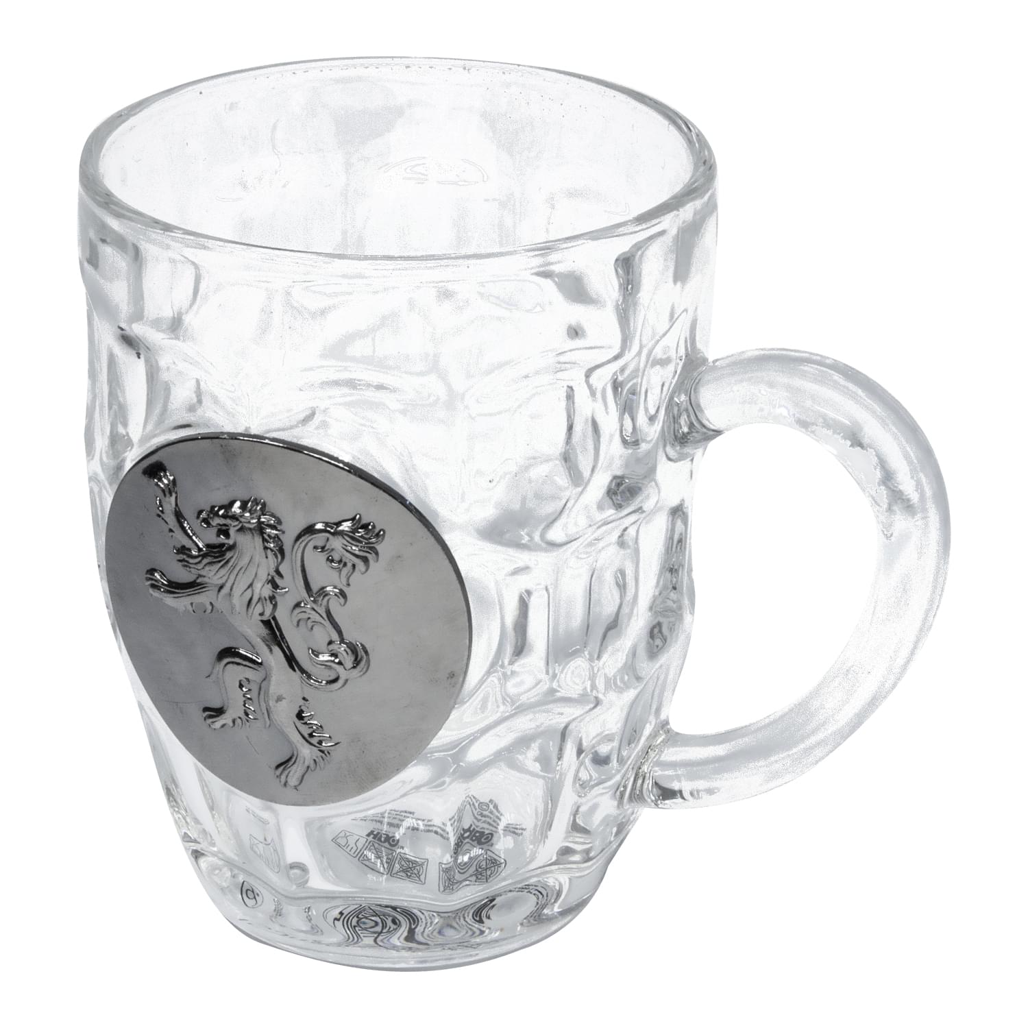 Game of Thrones House Lannister Crystal Stein | Unique Drinking Glass | 16 Oz.