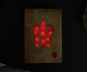 Harry Potter House Gryffindor Light-Up Hardcover Notebook