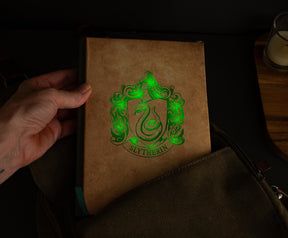 Harry Potter House Slytherin Light-Up Hardcover Notebook